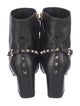 Valentino Rockstud Accents Leather Boots