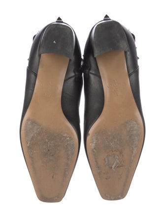 Valentino Rockstud Accents Leather Boots