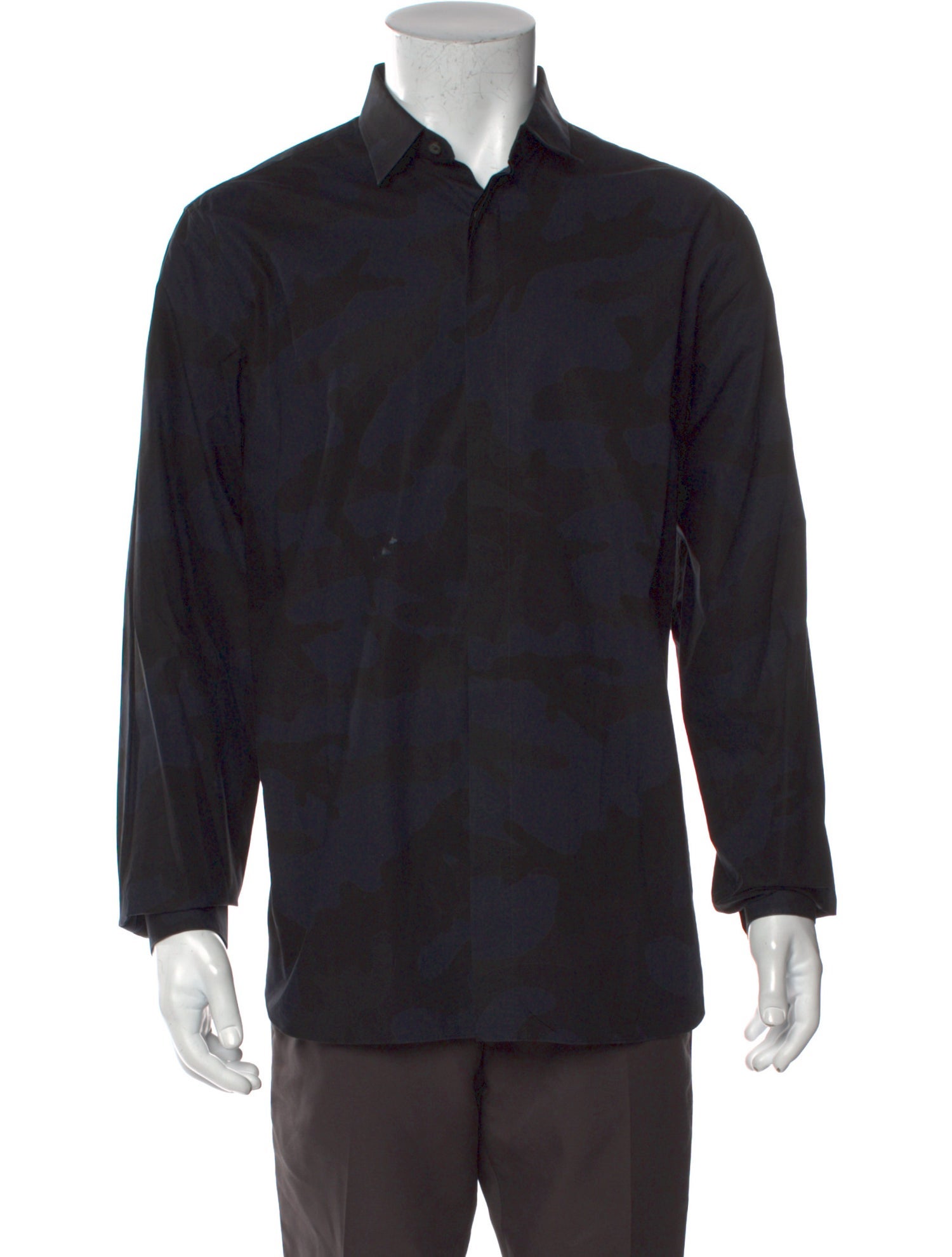 Valentino Printed Long Sleeve Shirt