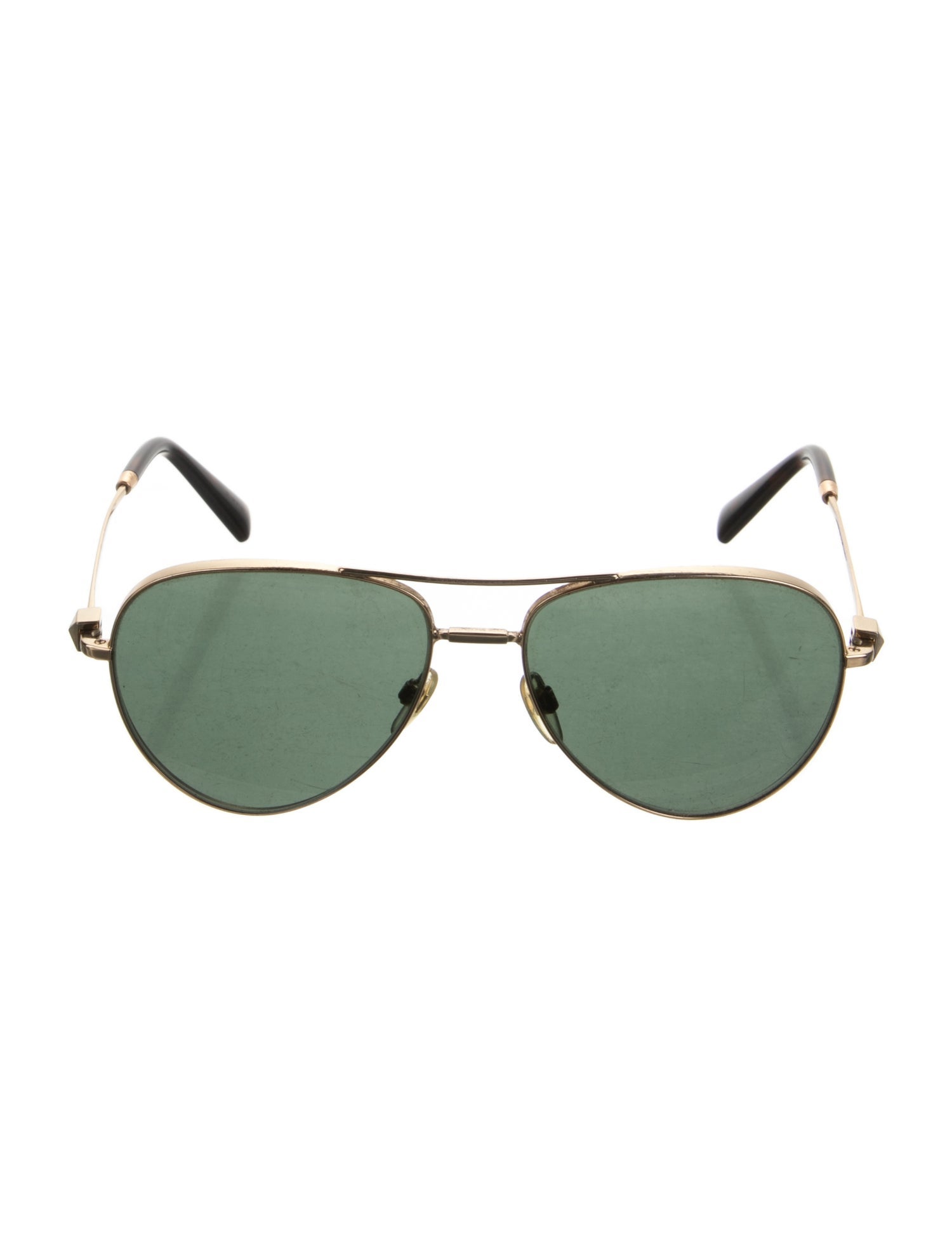 Valentino Aviator Tinted Sunglasses