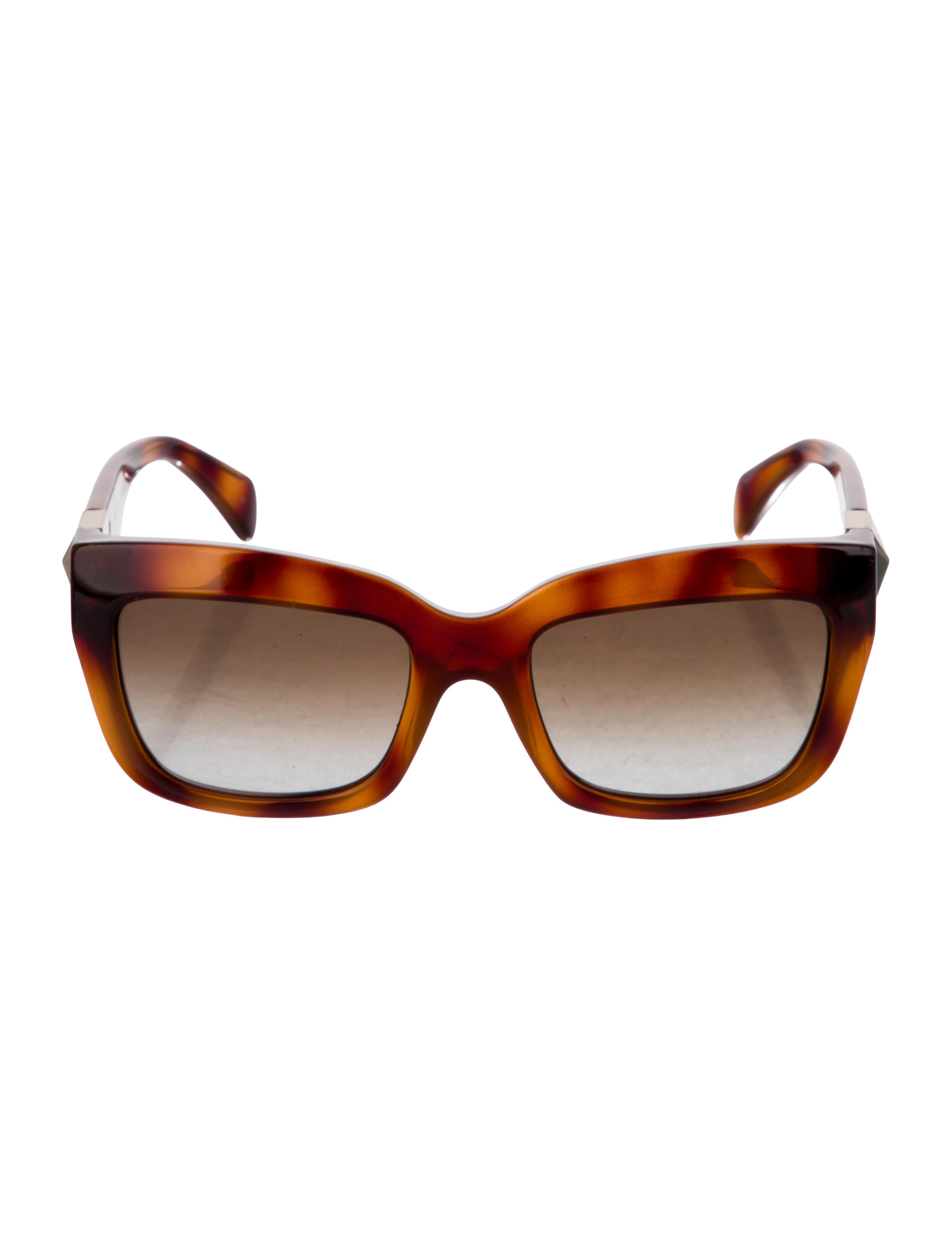 Valentino Square Gradient Sunglasses