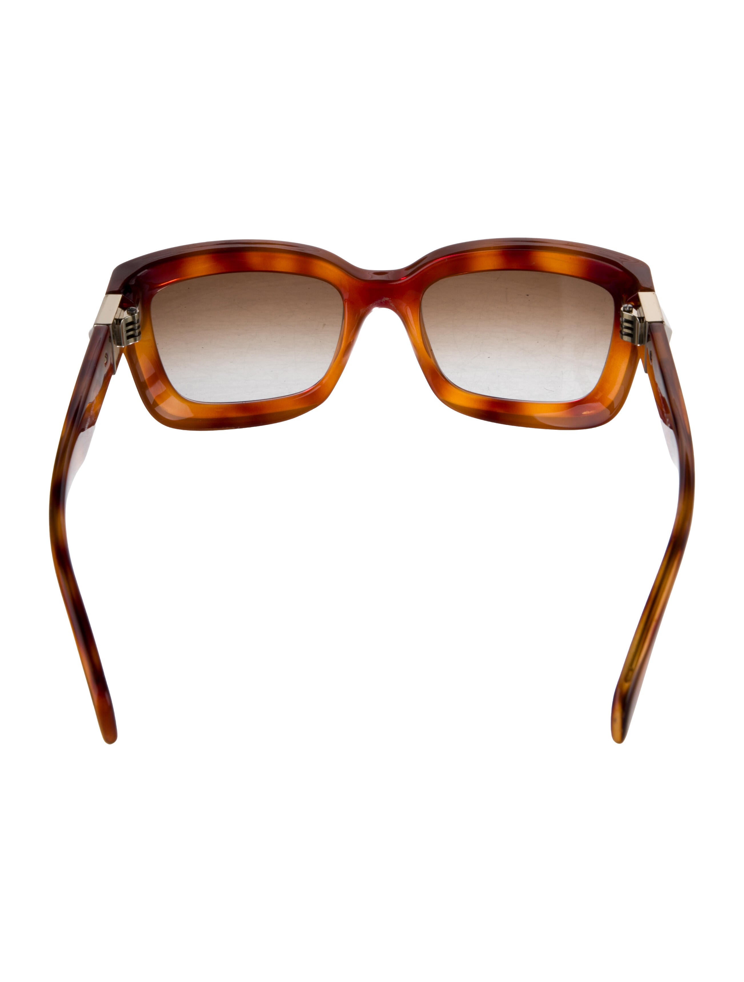 Valentino Square Gradient Sunglasses