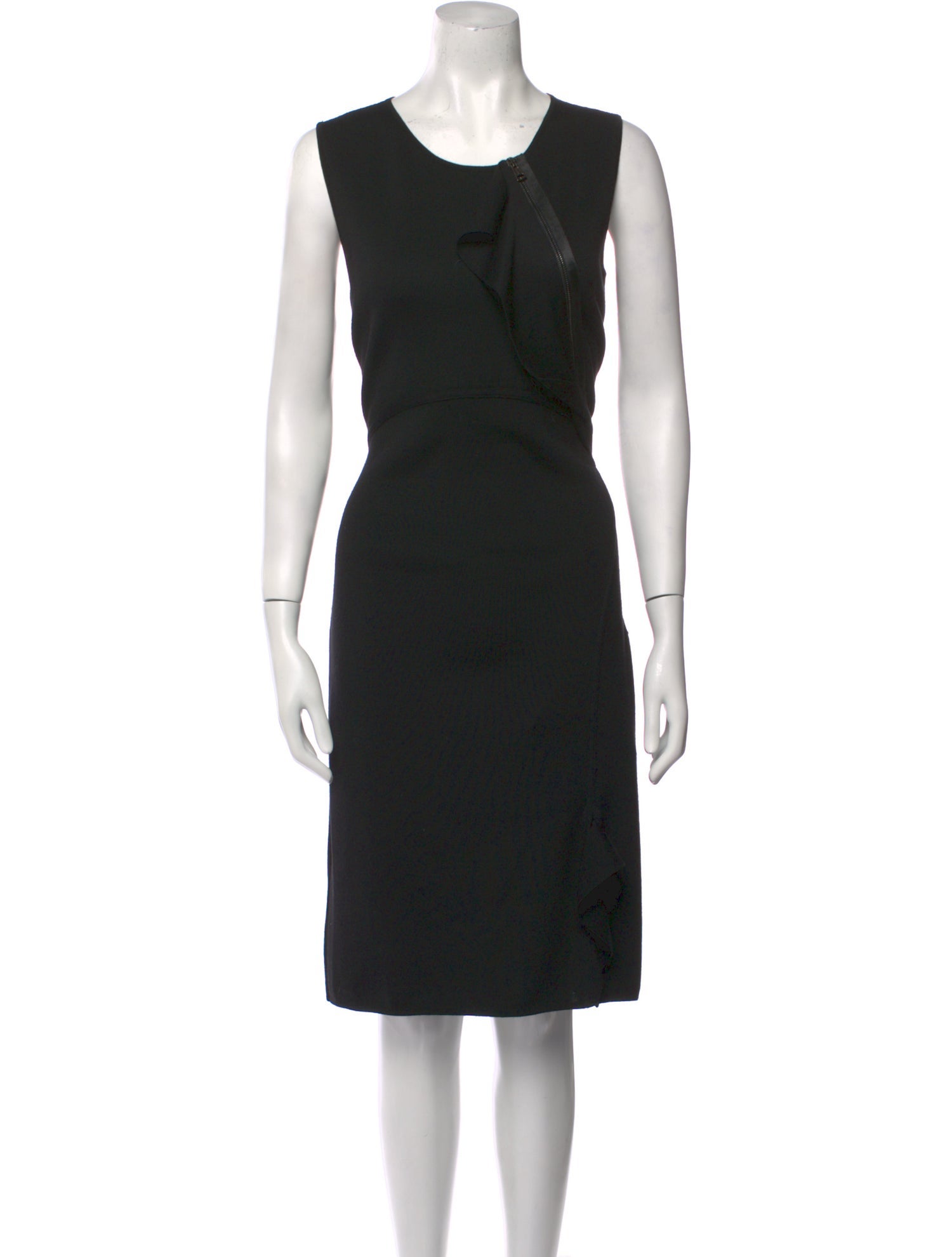 Valentino Virgin Wool Midi Length Dress