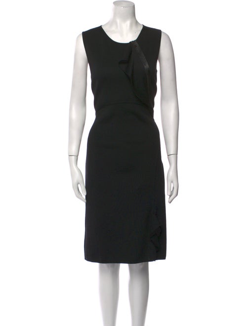 Valentino Virgin Wool Midi Length Dress