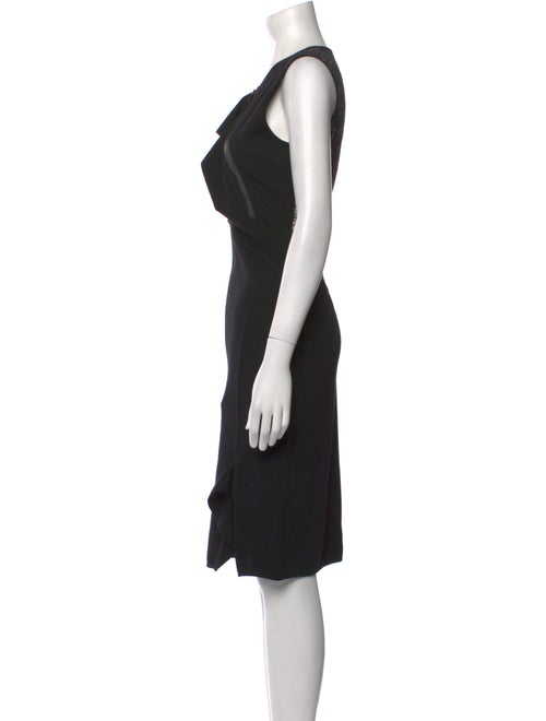 Valentino Virgin Wool Midi Length Dress