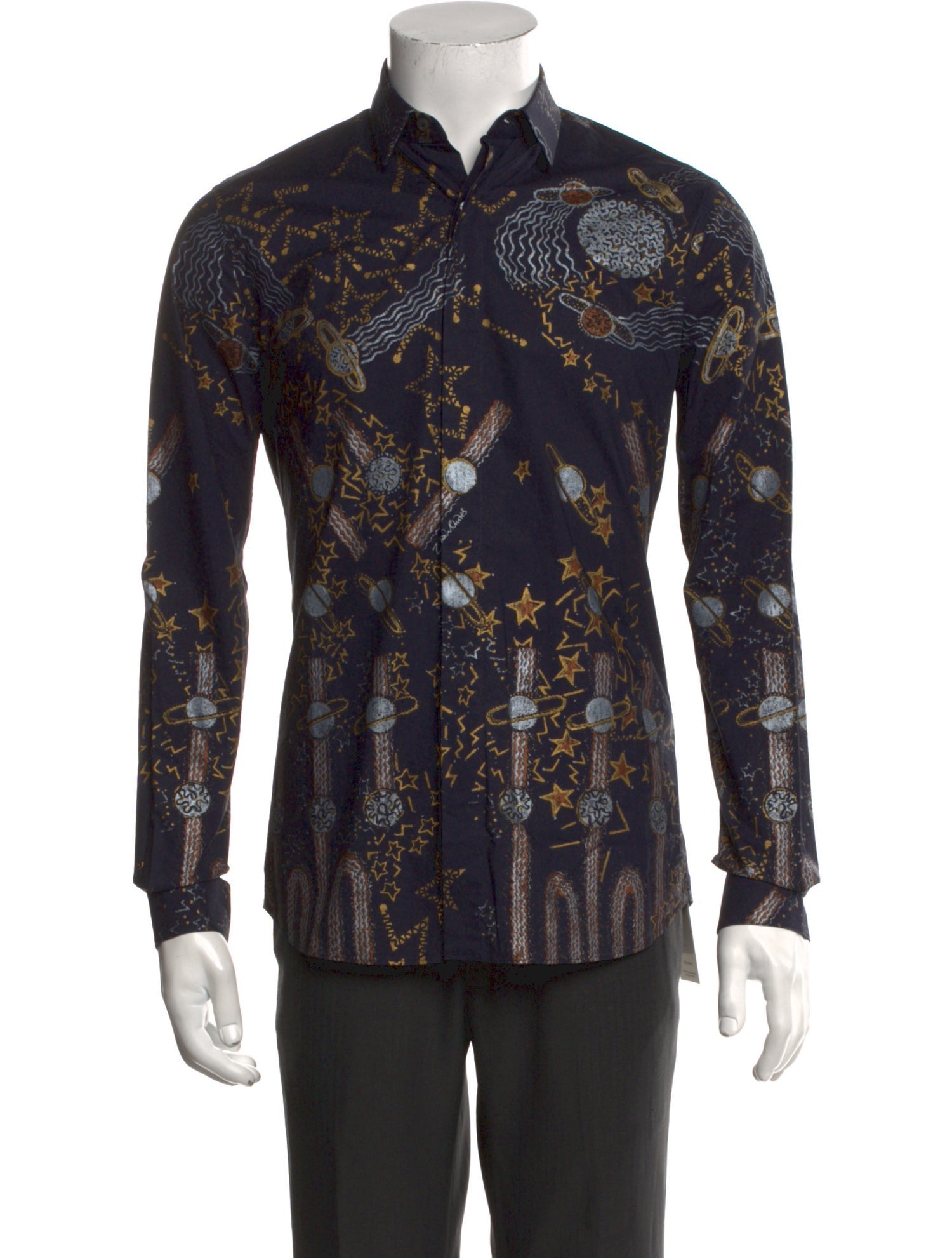 Valentino Printed Long Sleeve Shirt