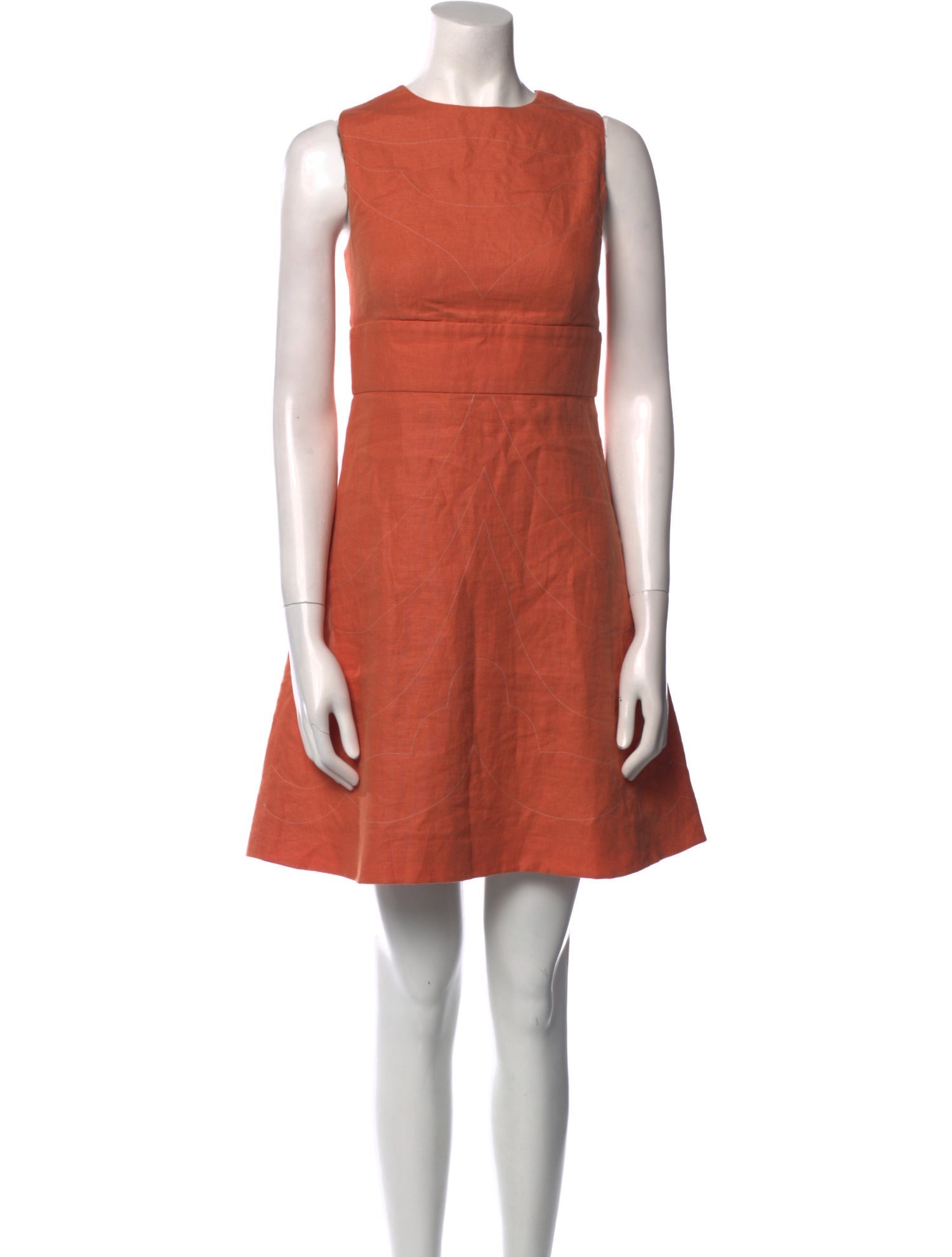 Valentino Linen Mini Dress