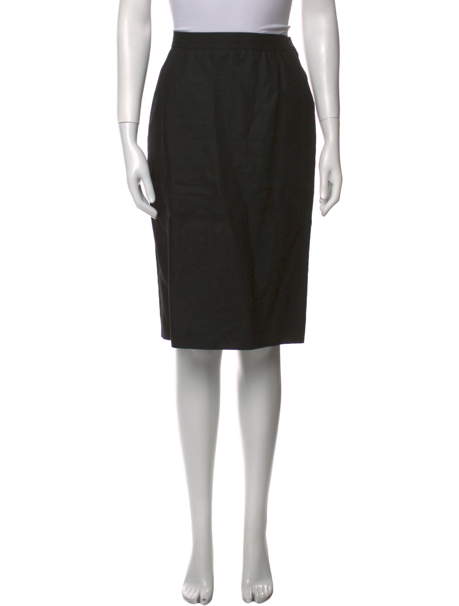 Valentino Linen Knee-Length Skirt