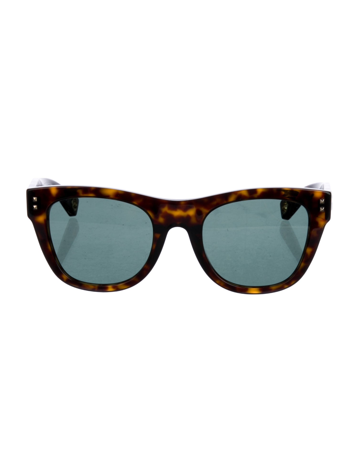 Valentino Wayfarer Tinted Sunglasses