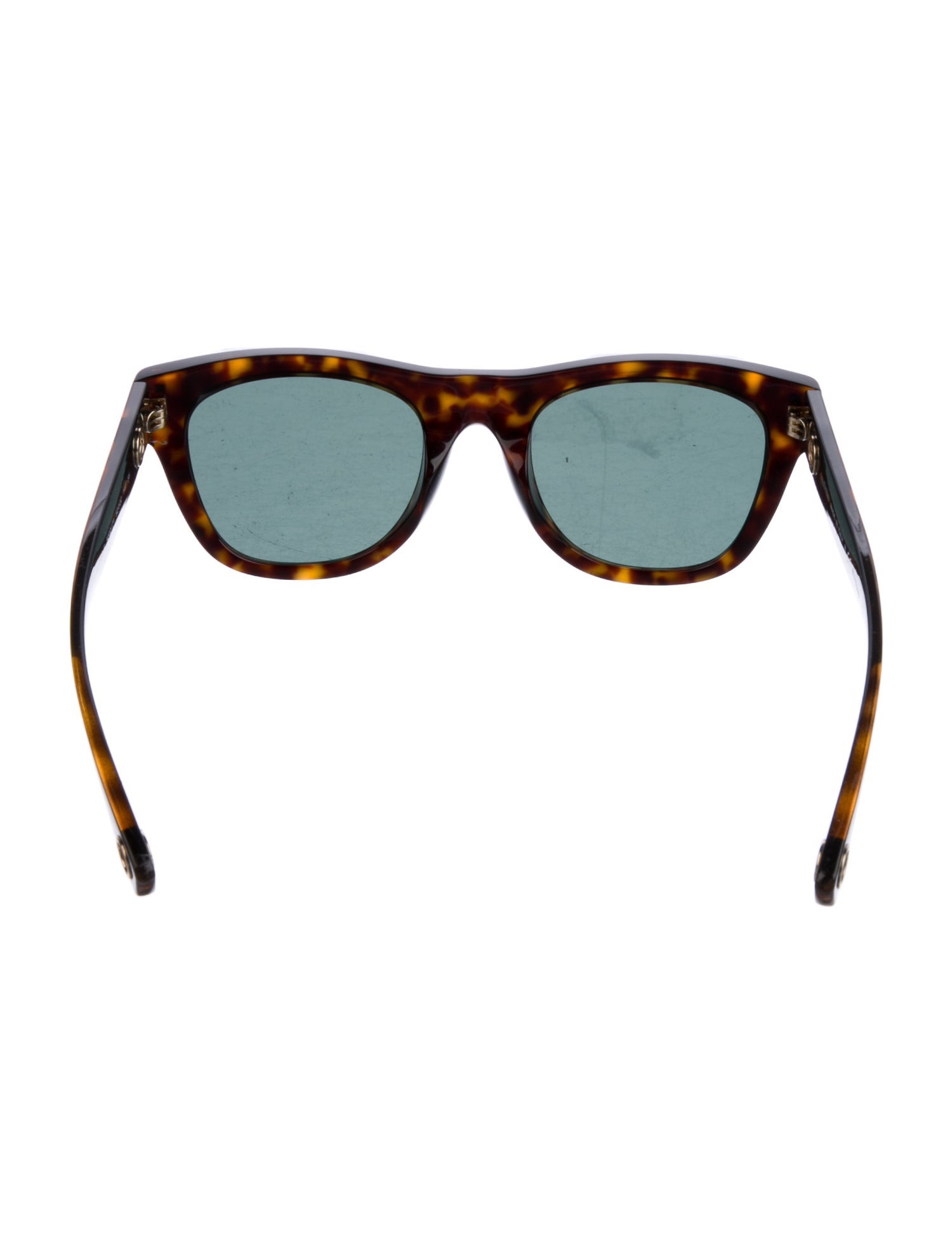 Valentino Wayfarer Tinted Sunglasses
