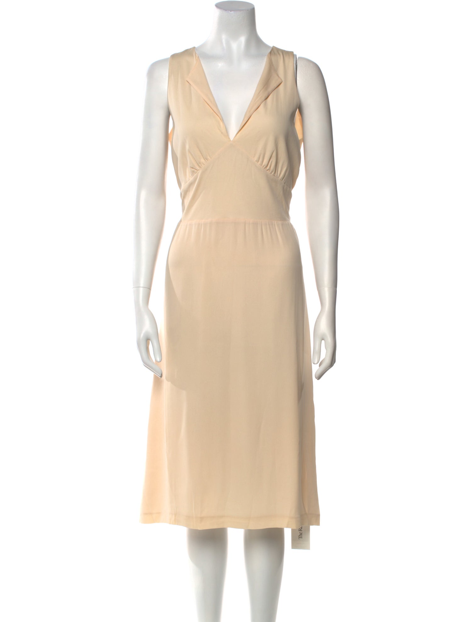 Valentino V-Neck Midi Length Dress