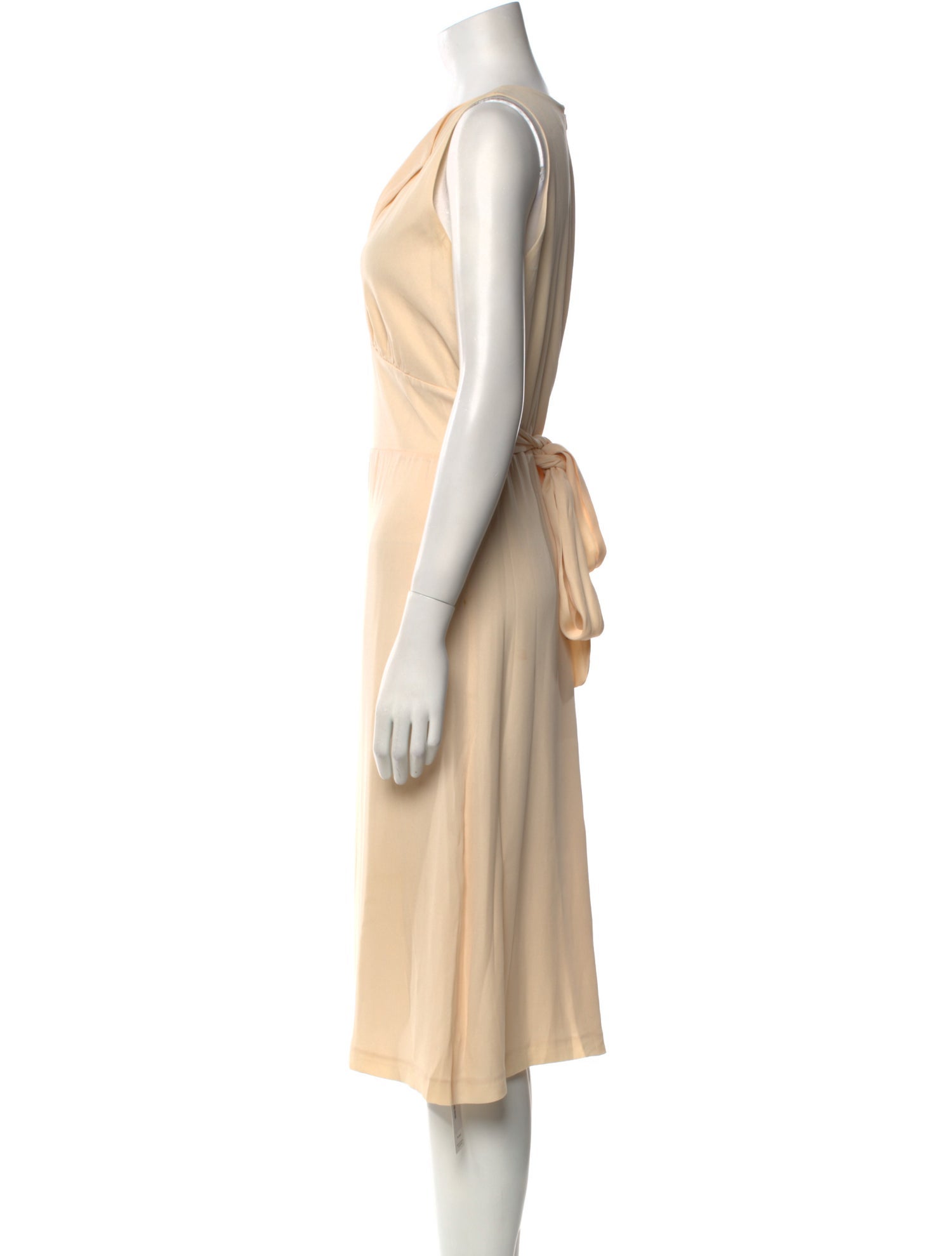 Valentino V-Neck Midi Length Dress