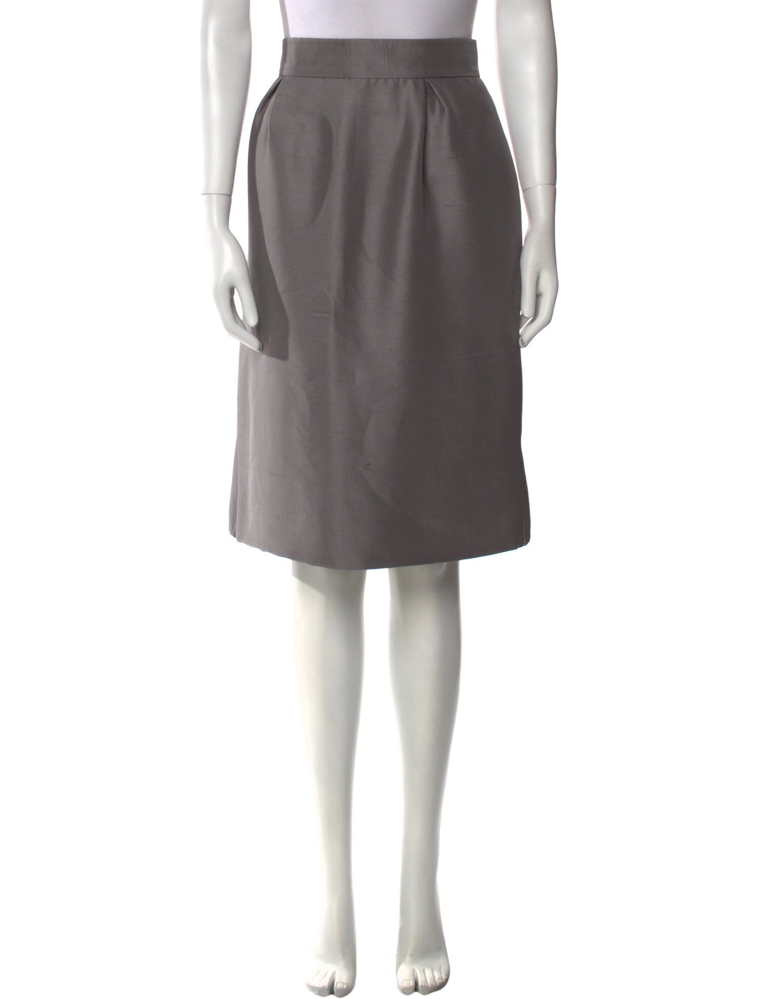 Valentino Silk Knee-Length Skirt