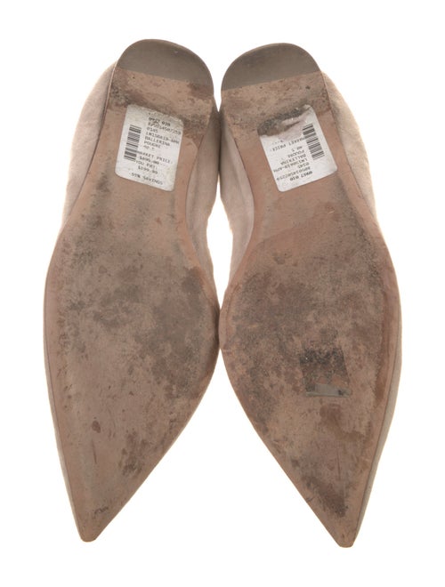 Valentino Rockstud Accents Suede Ballet Flats