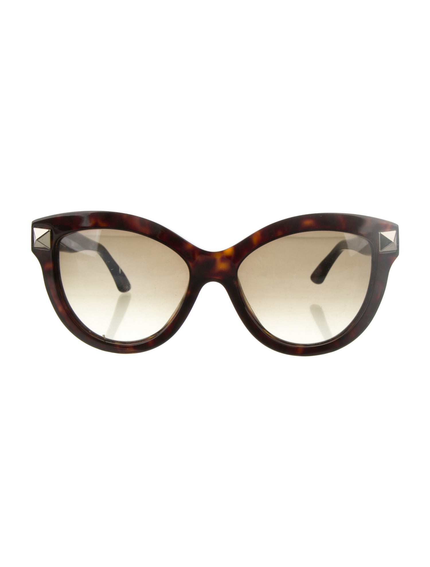 Valentino Rockstud Accents Cat-Eye Sunglasses
