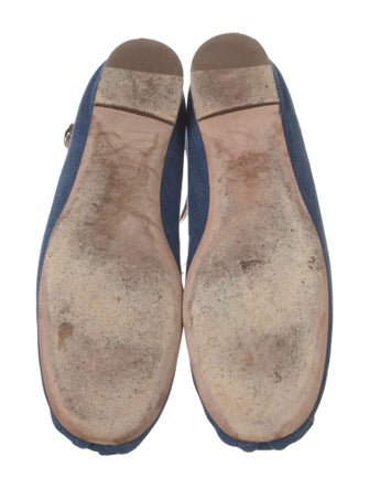 Valentino Rockstud Accents Satin Flats