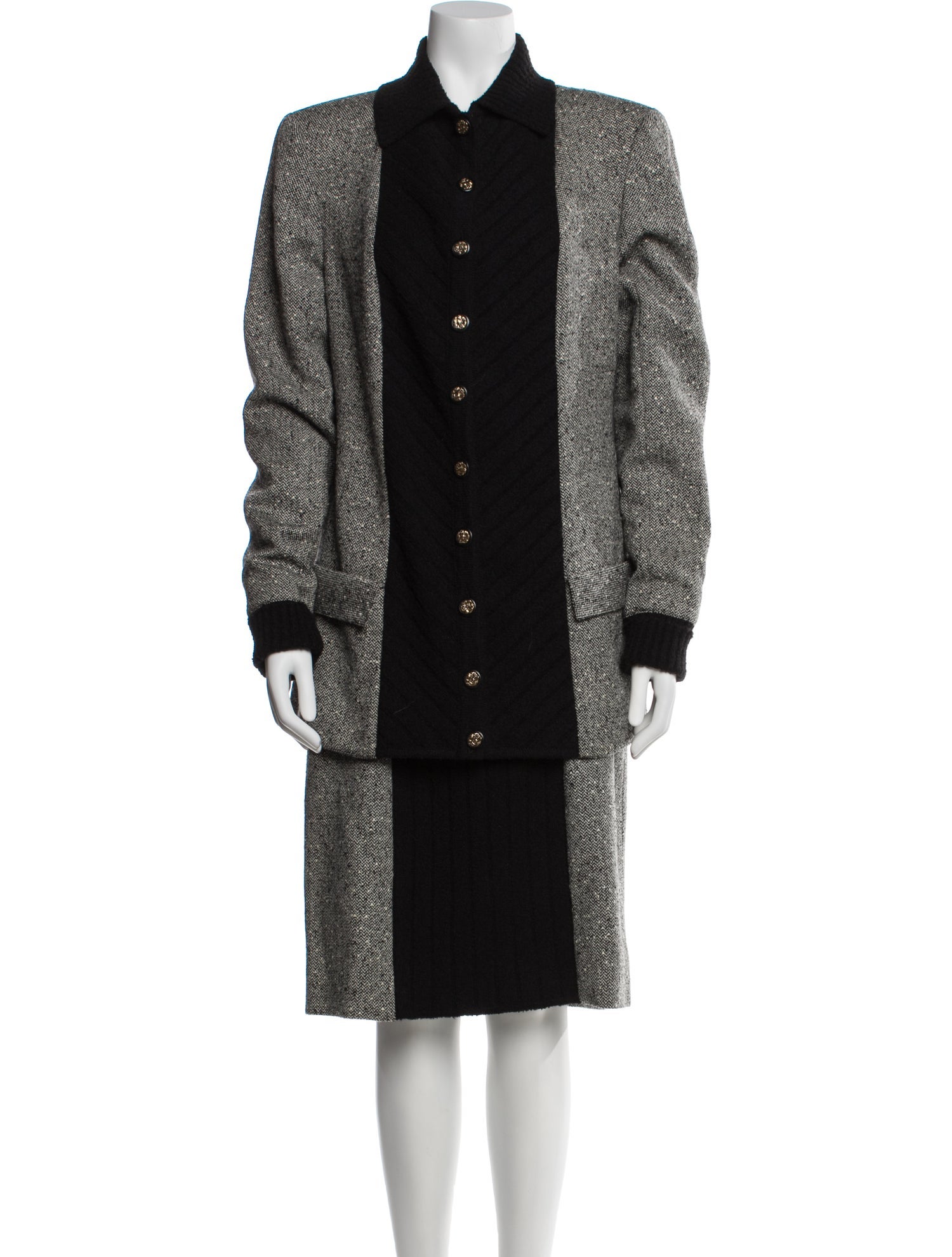 Valentino Vintage 1980's Skirt Suit