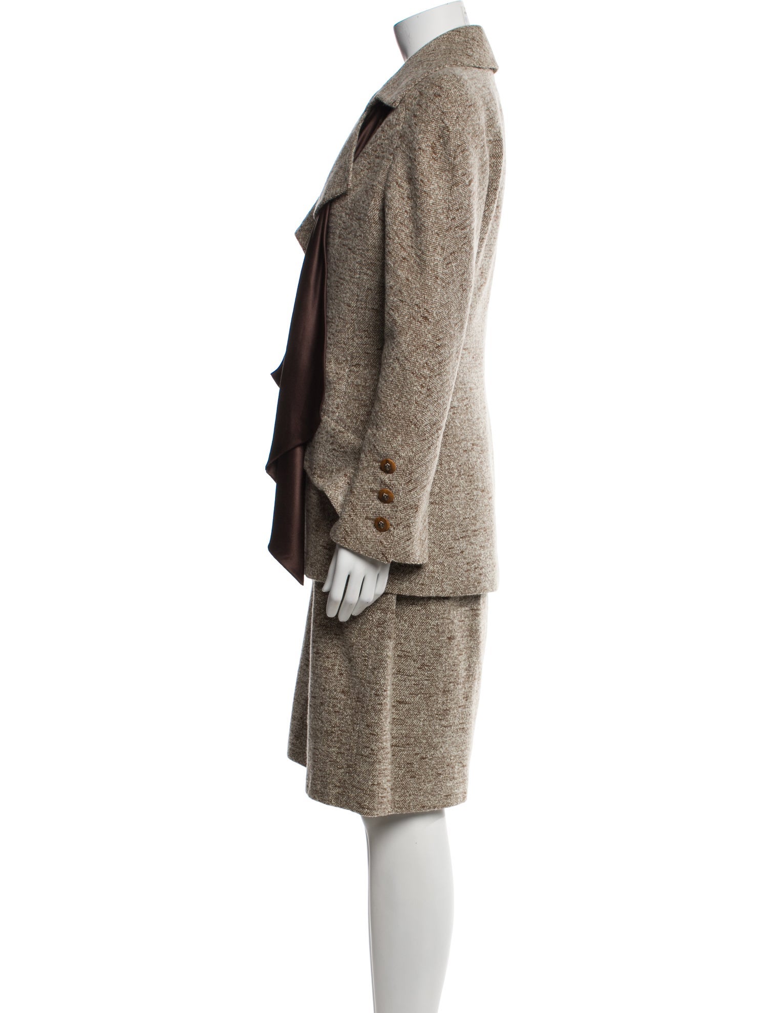 Valentino Vintage 1980's Skirt Suit