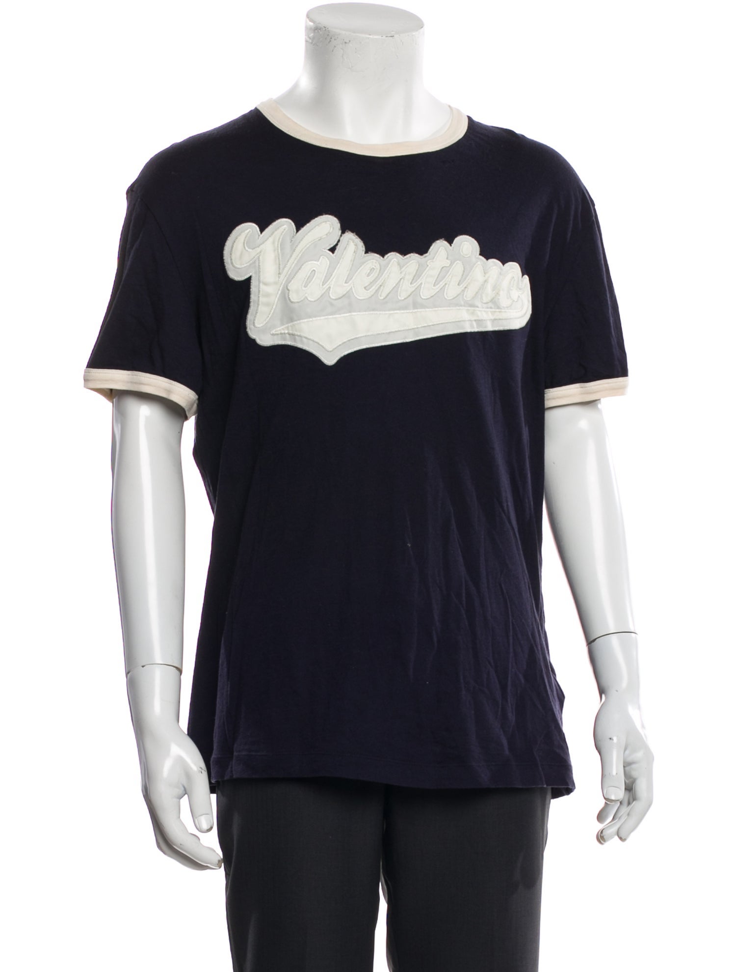 Valentino Graphic Print Crew Neck T-Shirt