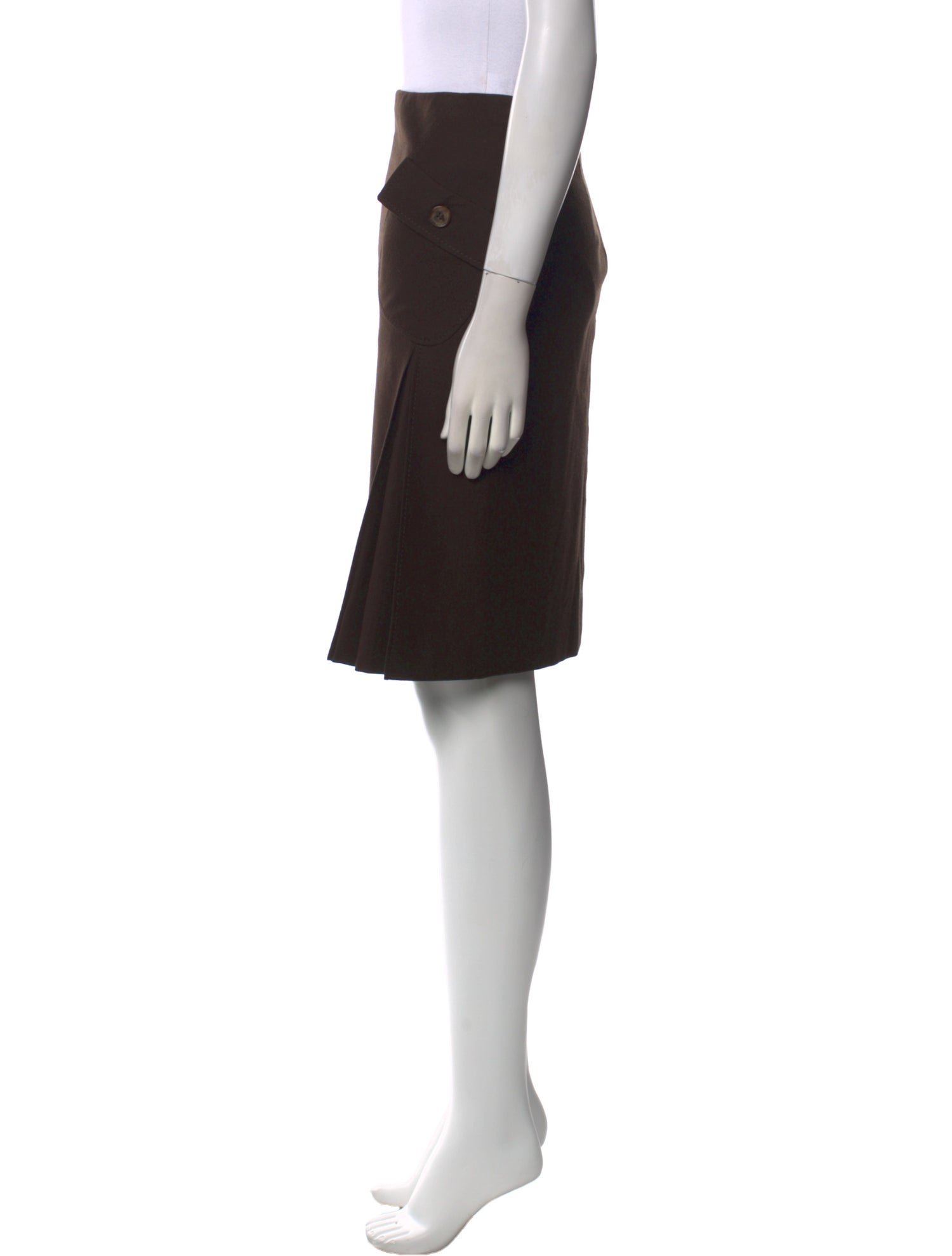 Valentino Wool Knee-Length Skirt