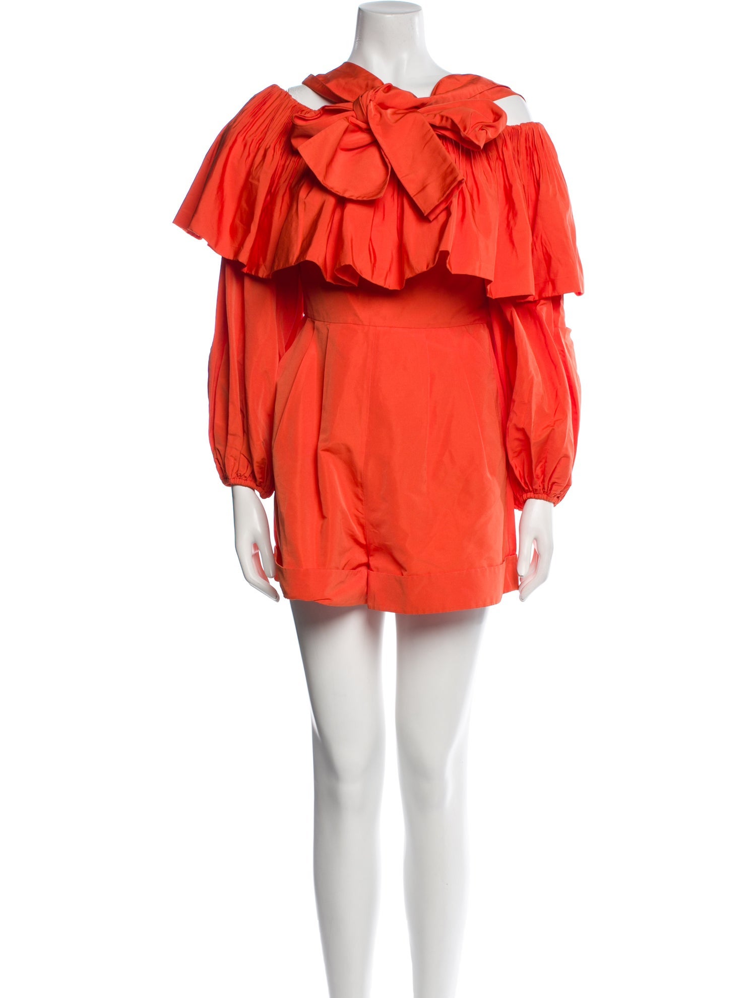 Valentino Cowl Neck Romper