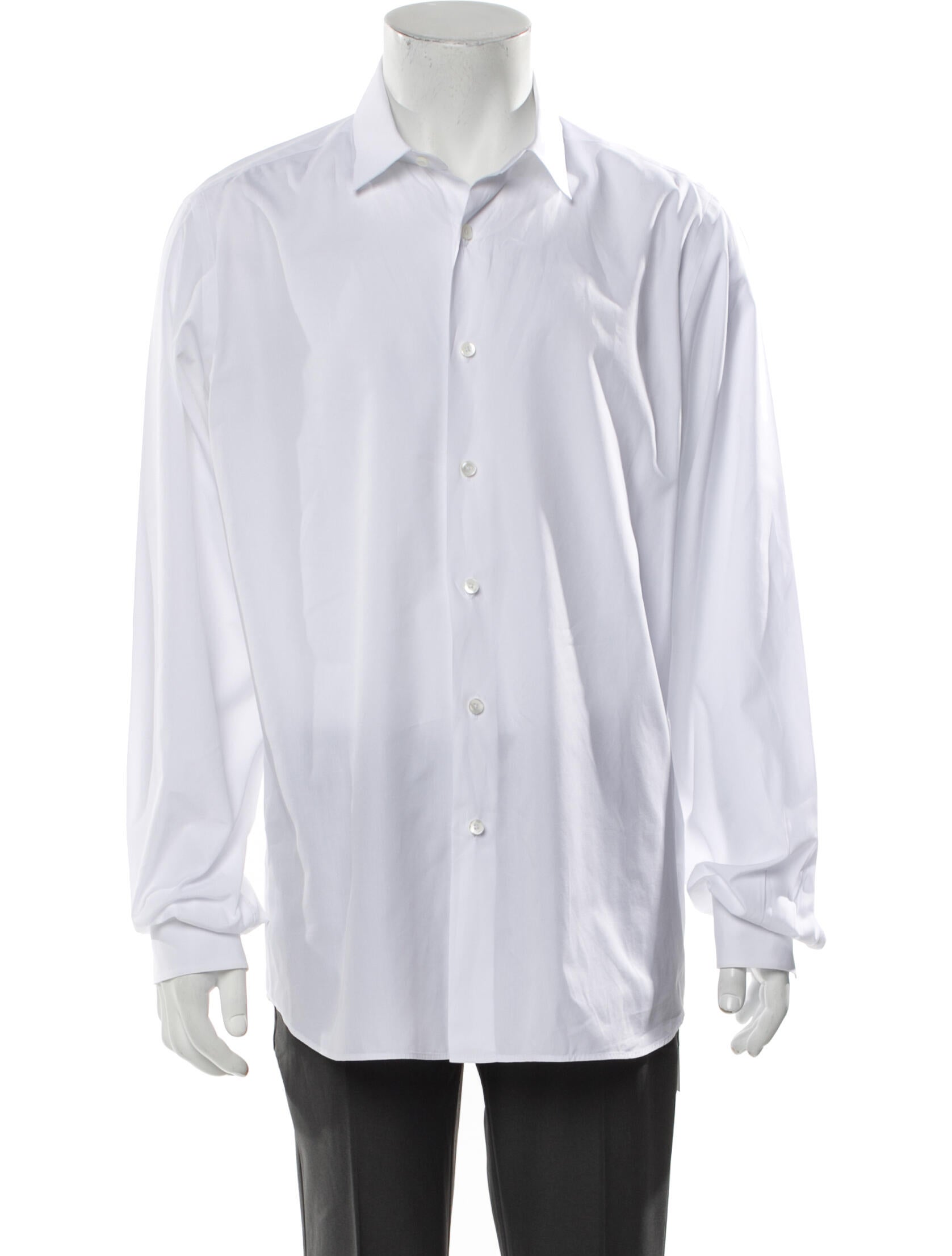 Valentino Rockstud Accents Long Sleeve Dress Shirt