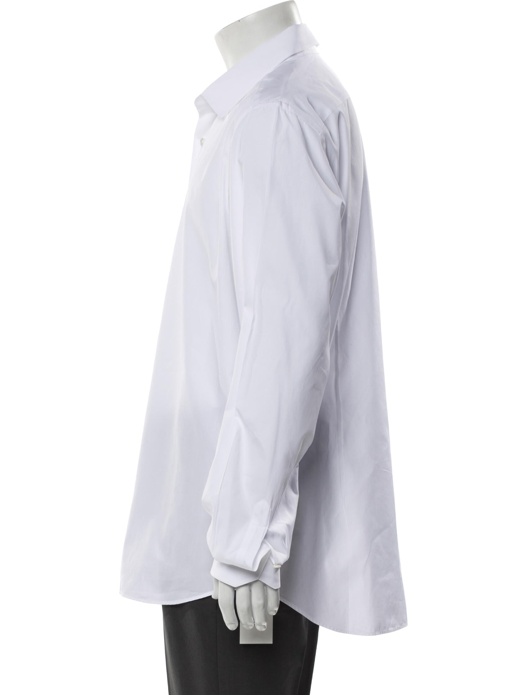 Valentino Rockstud Accents Long Sleeve Dress Shirt