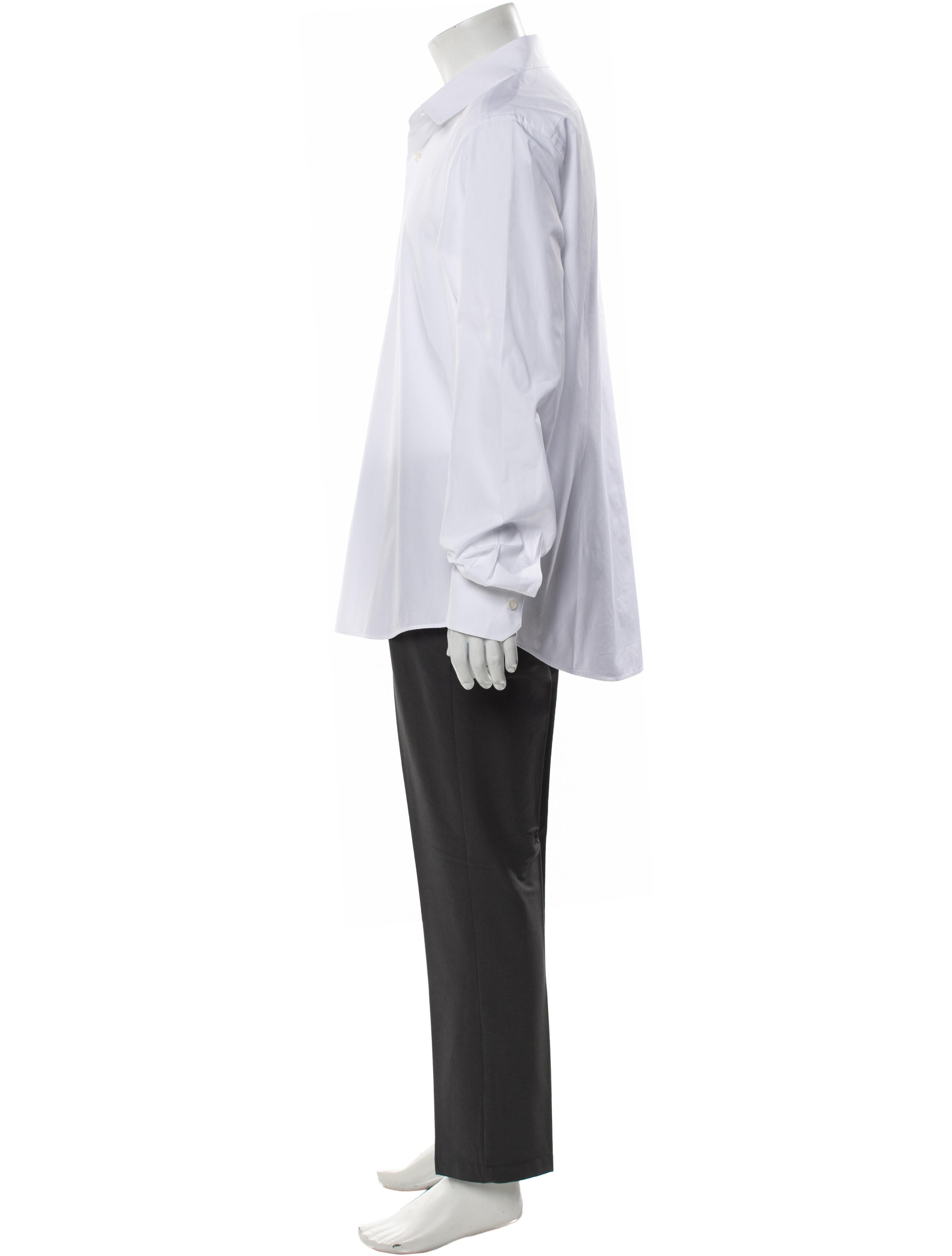 Valentino Rockstud Accents Long Sleeve Dress Shirt