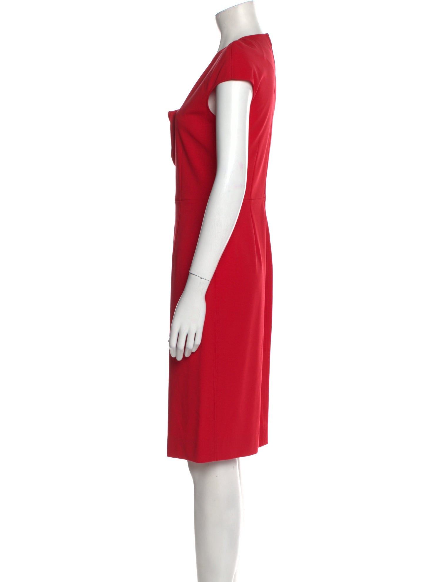 Valentino Wool Knee-Length Dress