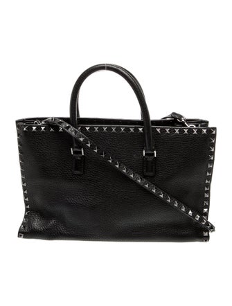 Valentino Rockstud Top Handle Bag