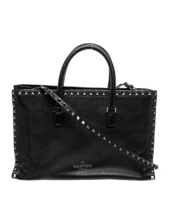 Valentino Rockstud Top Handle Bag