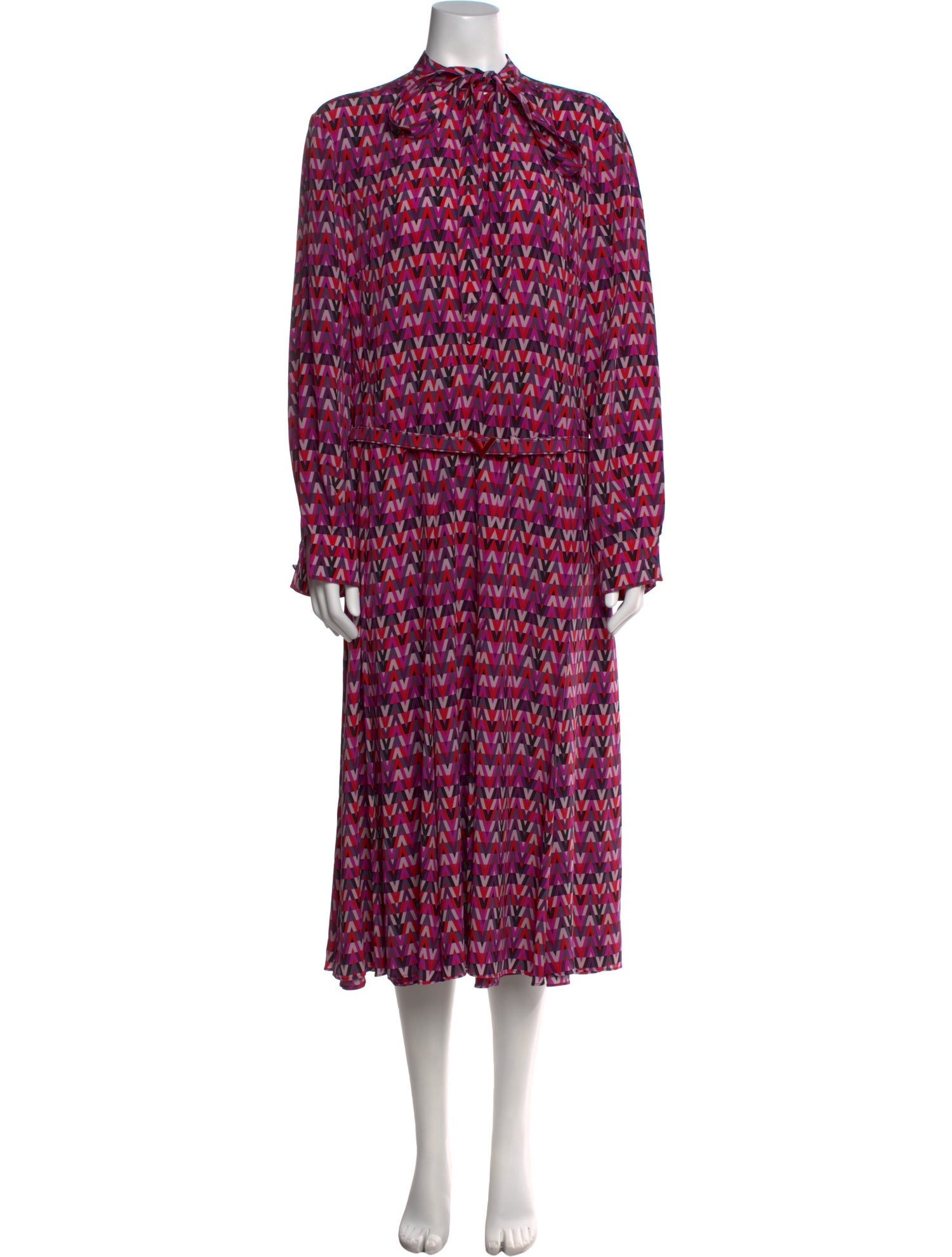 Valentino Silk Long Dress