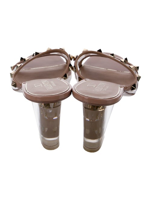 Valentino Rockstud Accents PVC Slides