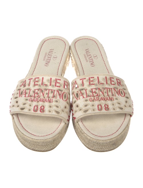 Valentino Canvas Printed Espadrilles
