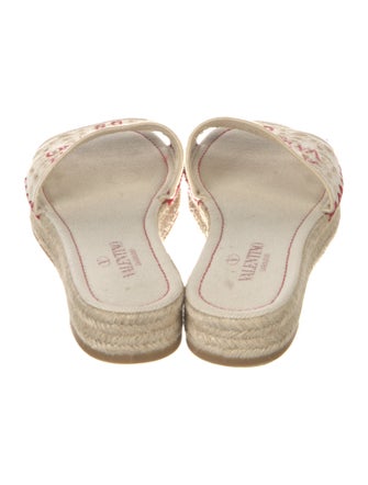 Valentino Canvas Printed Espadrilles