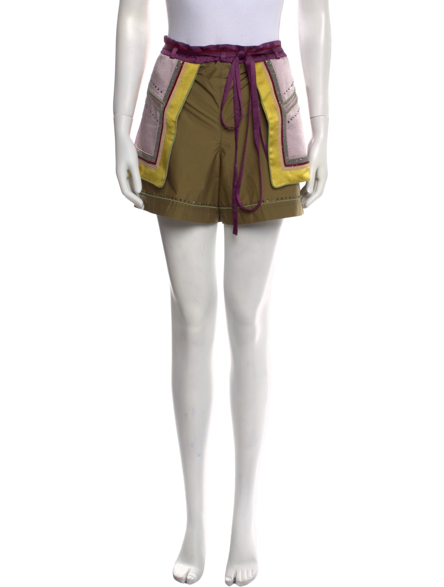 Valentino Silk Mini Shorts