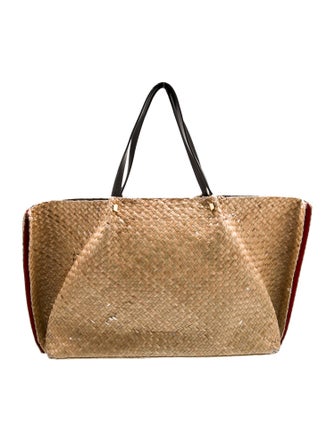 Valentino Straw Tote