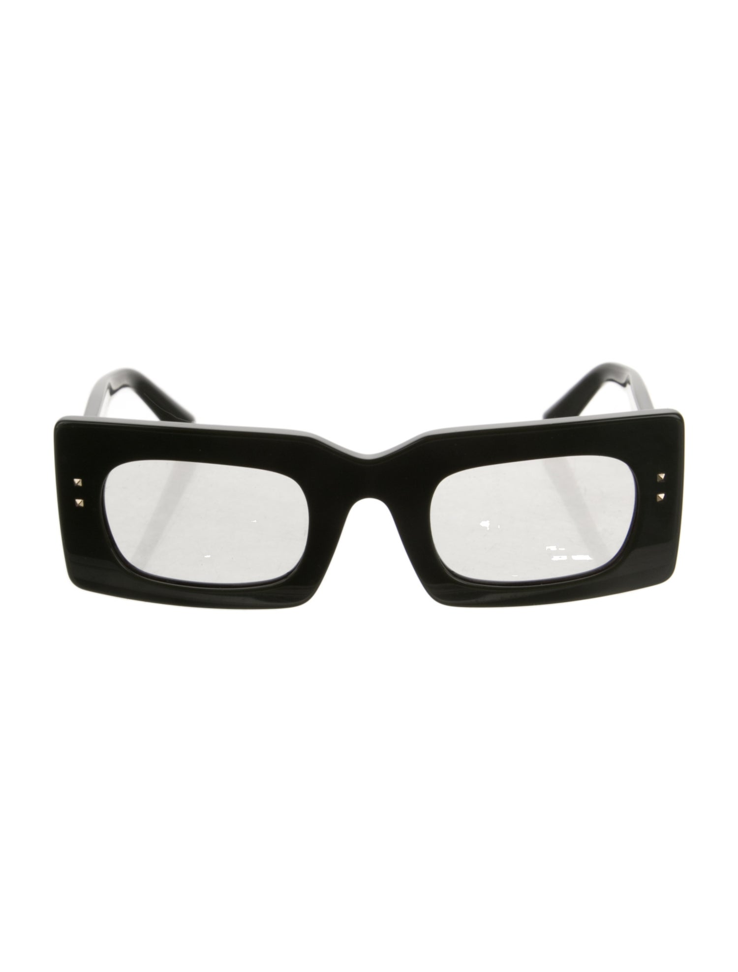 Valentino Rockstud Accents Square Sunglasses