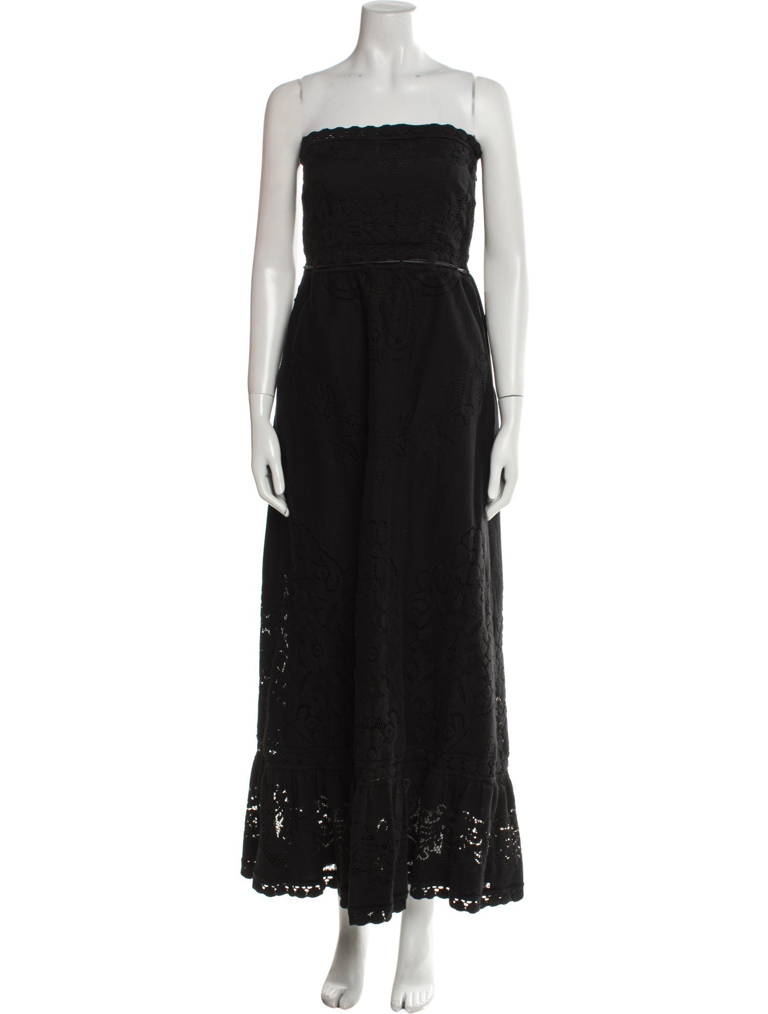 Valentino Strapless Long Dress