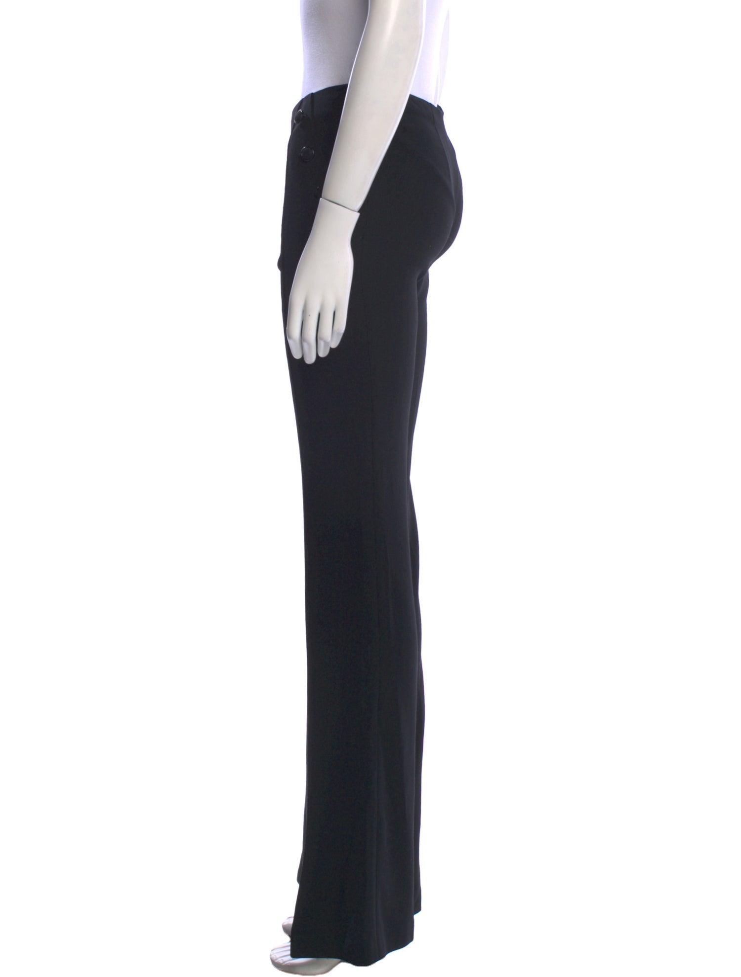 Valentino Virgin Wool Wide Leg Pants