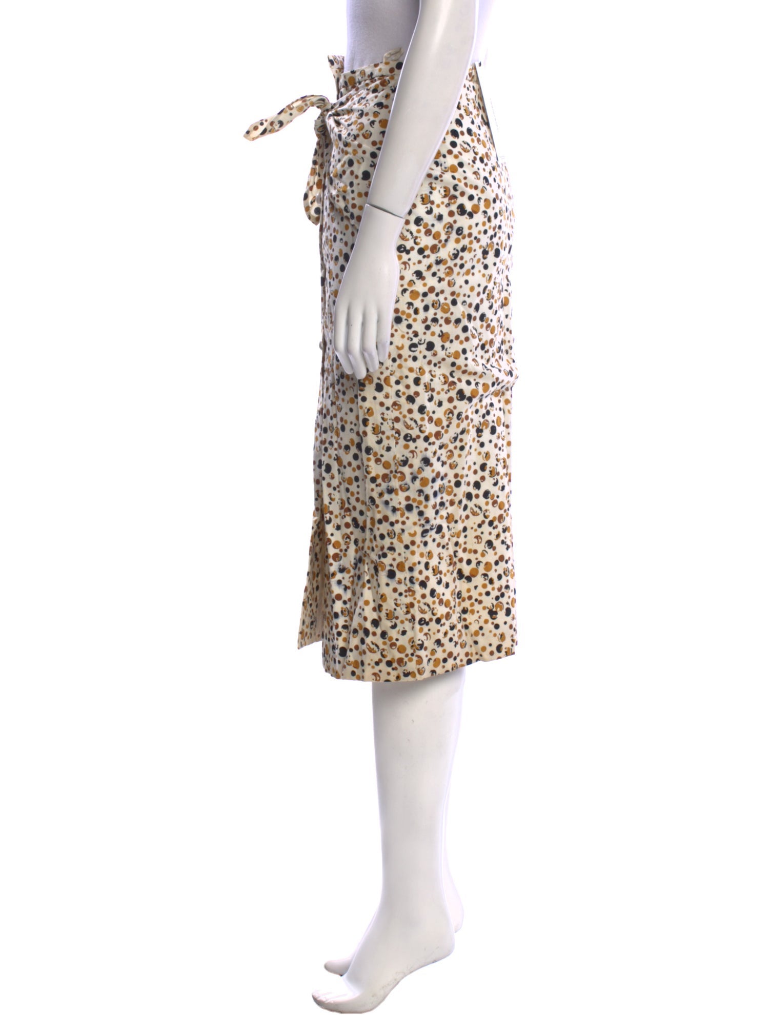 Valentino Printed Midi Length Skirt