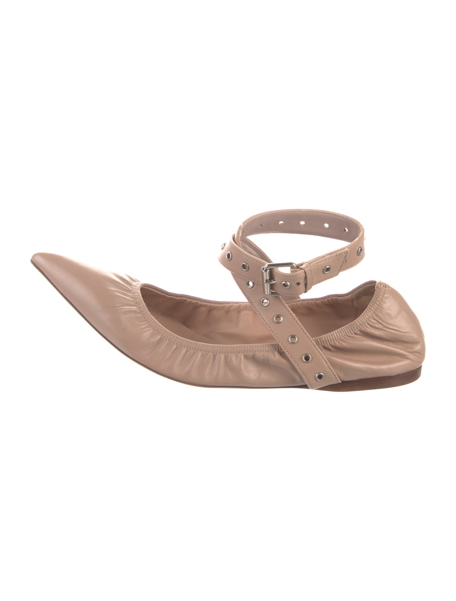 Valentino Leather Ballet Flats