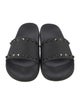 Valentino Rockstud Accents Rubber Slides