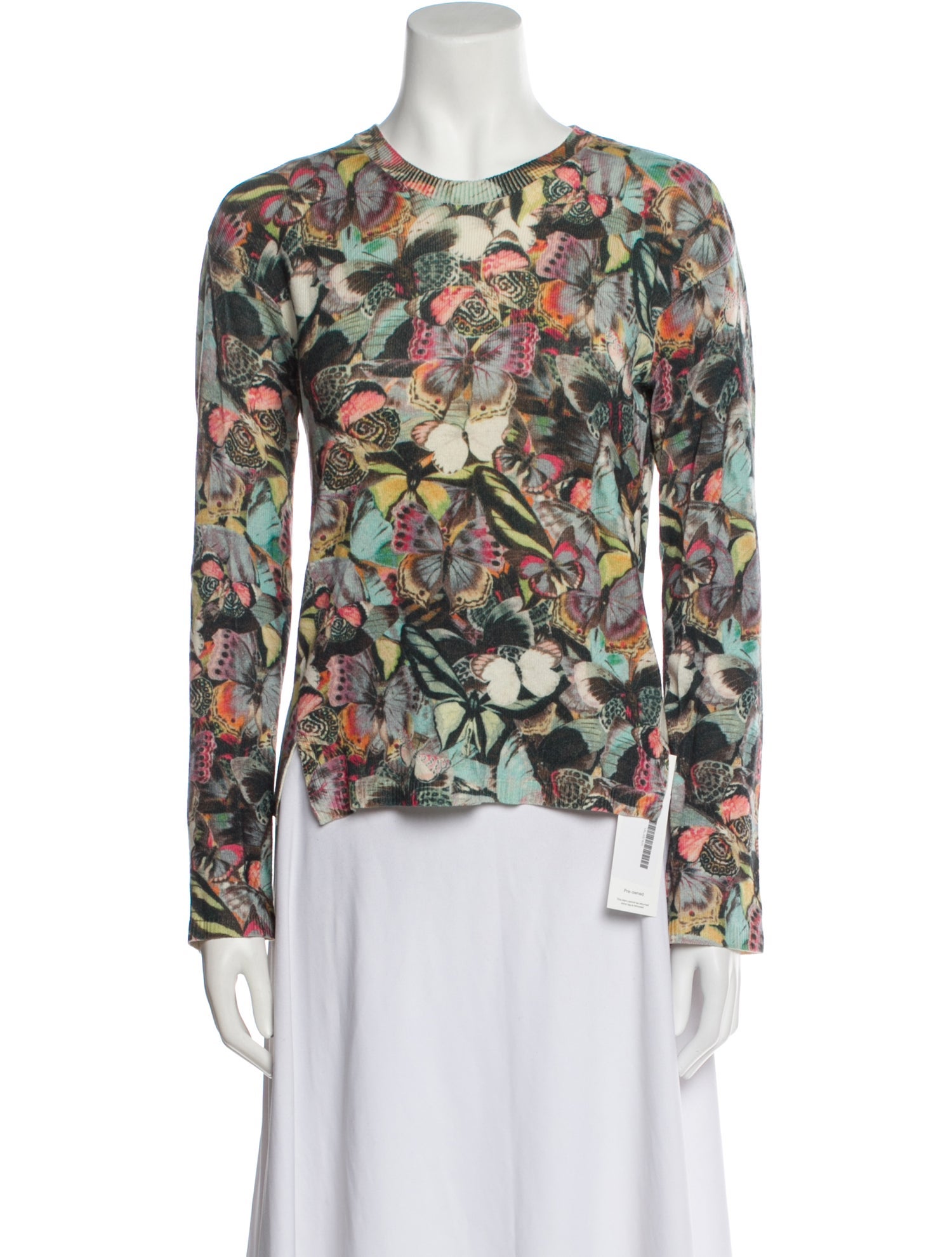 Valentino Cashmere Printed Sweater