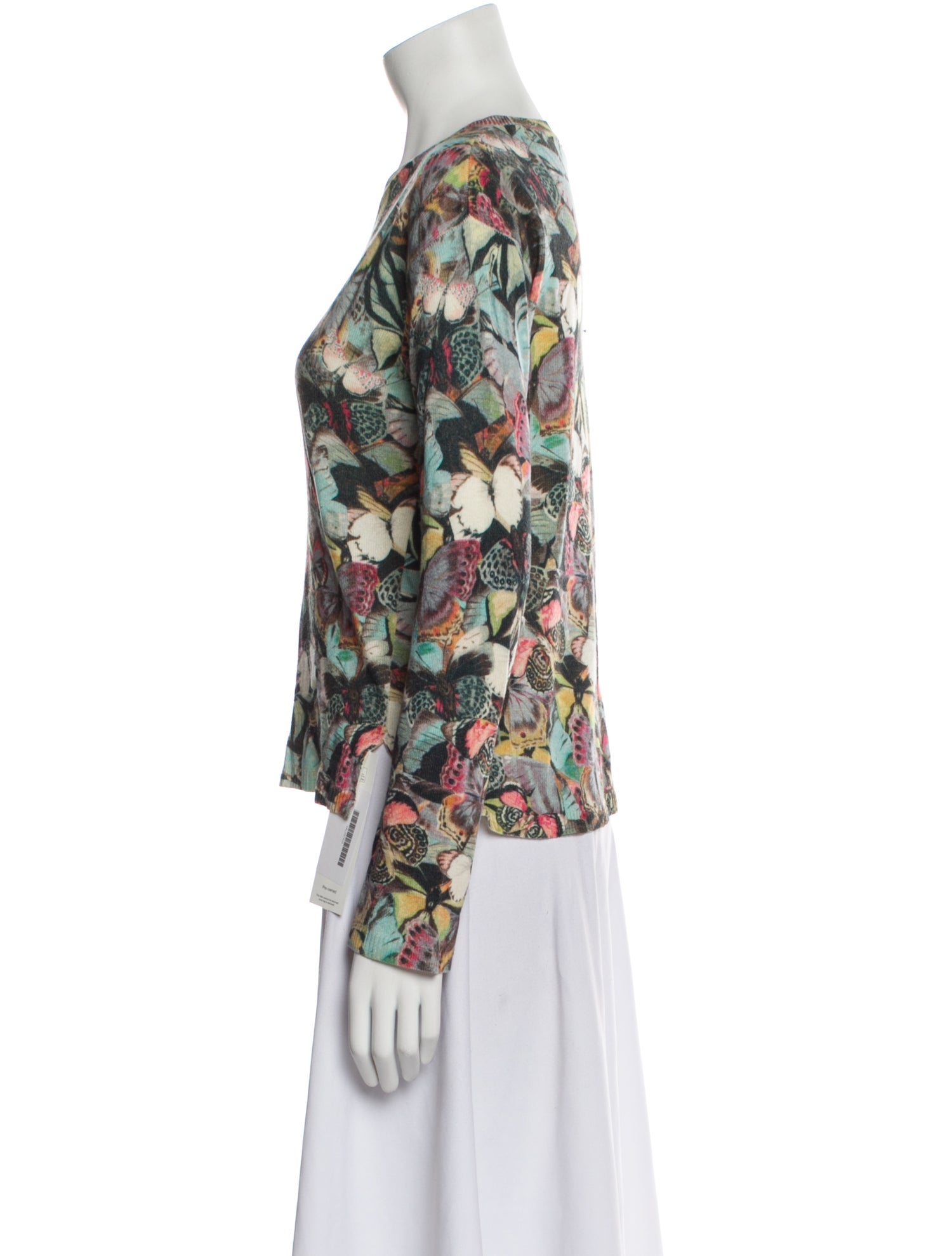 Valentino Cashmere Printed Sweater