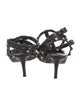 Valentino Rockstud Accents Leather T-Strap Pumps