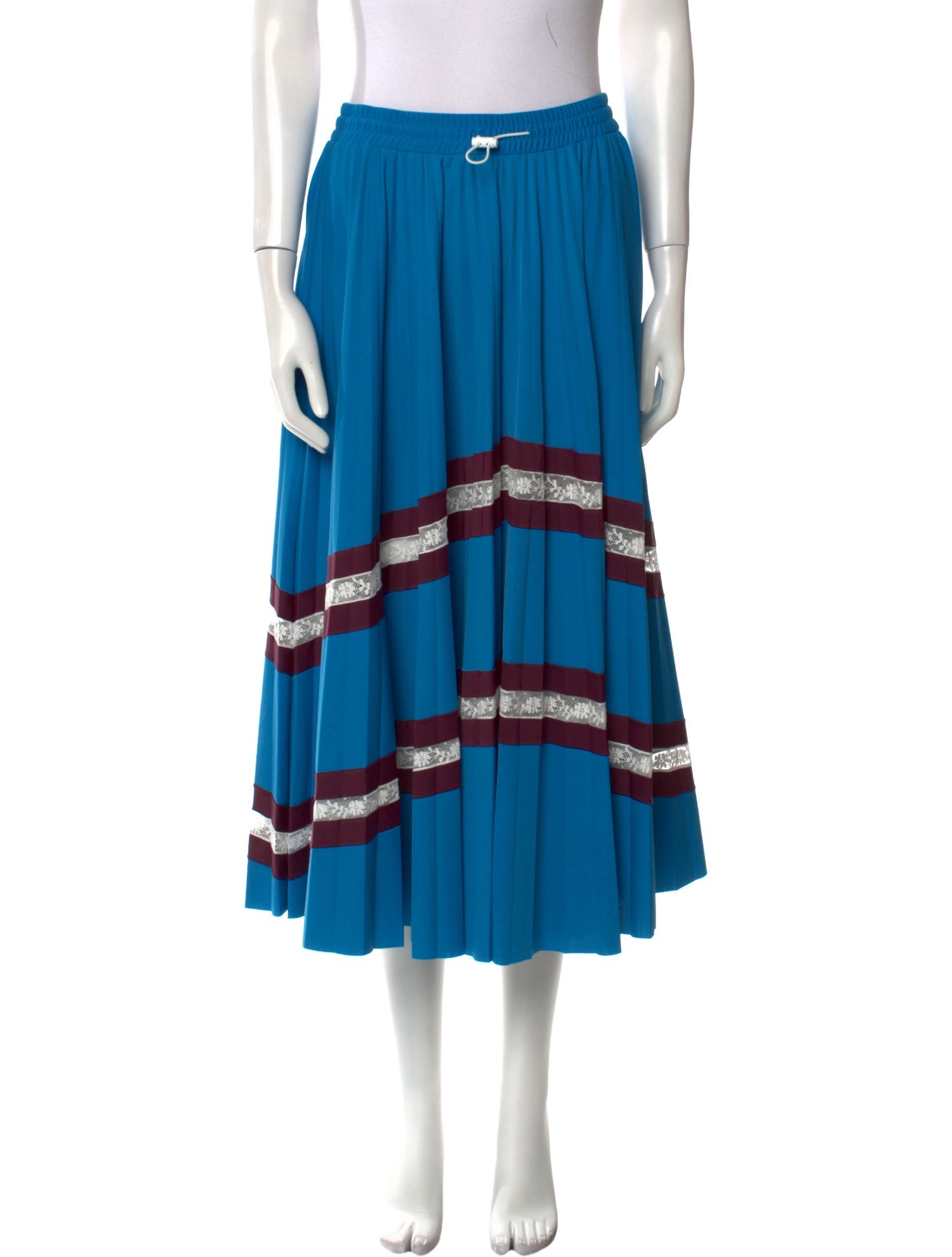 Valentino Nylon Midi Length Skirt