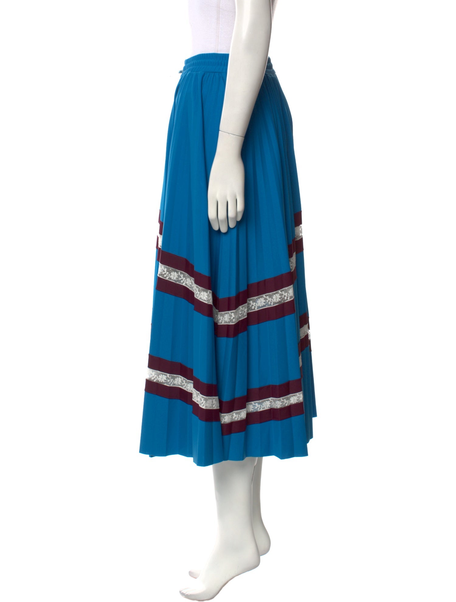 Valentino Nylon Midi Length Skirt