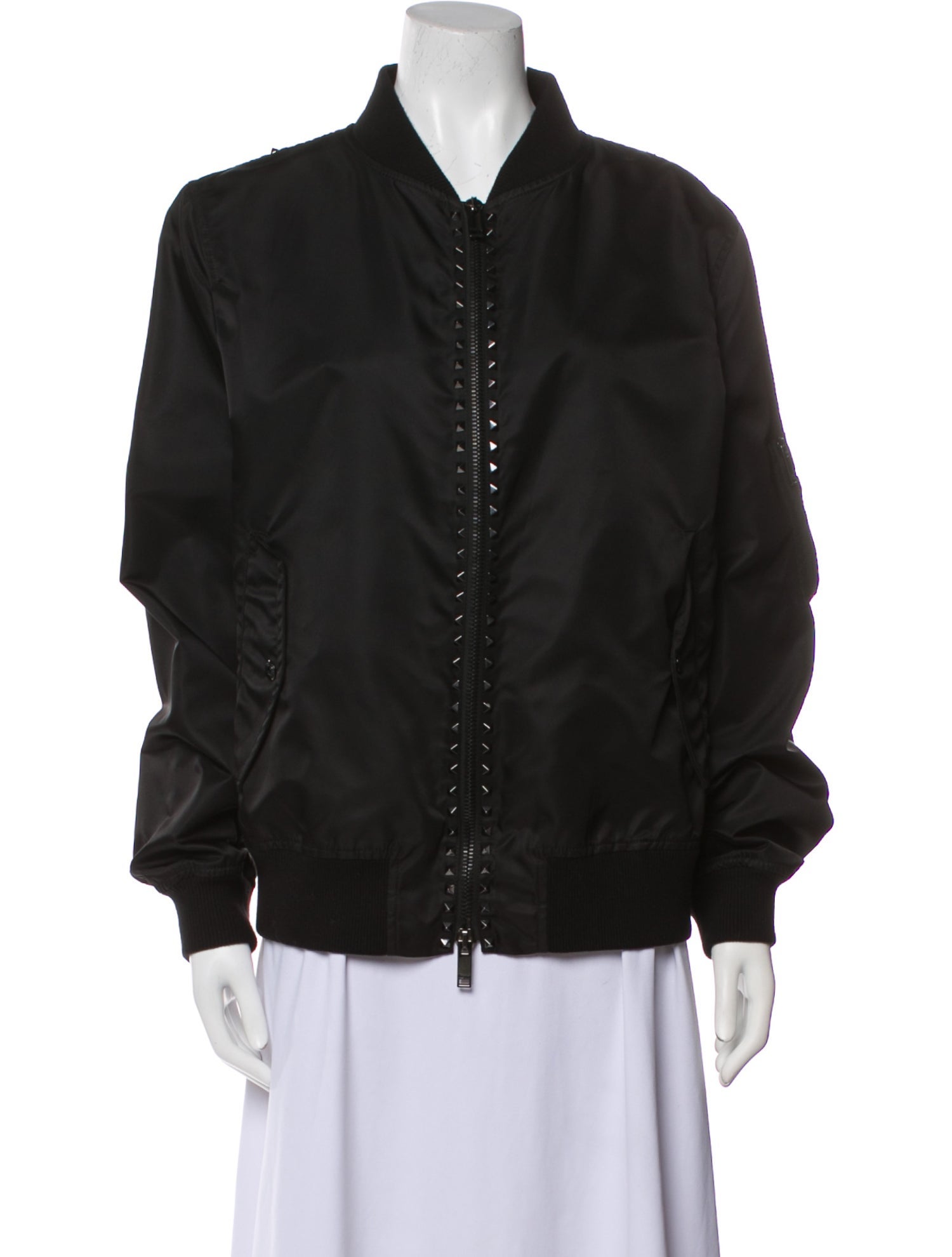 Valentino Nylon Bomber Jacket