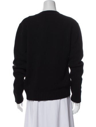 Valentino Virgin Wool V-Neck Sweater